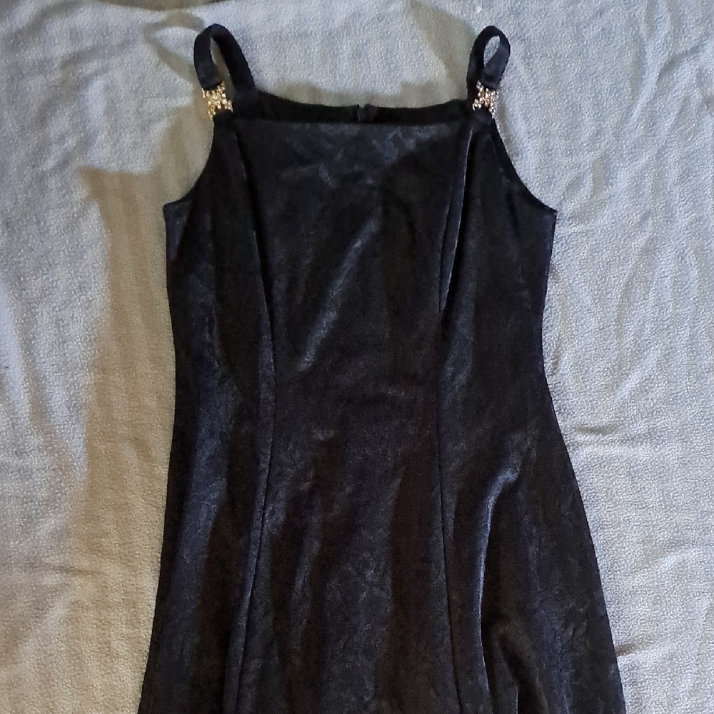 Molly Malloy Elegant Black Sleeveless Vintage Dress